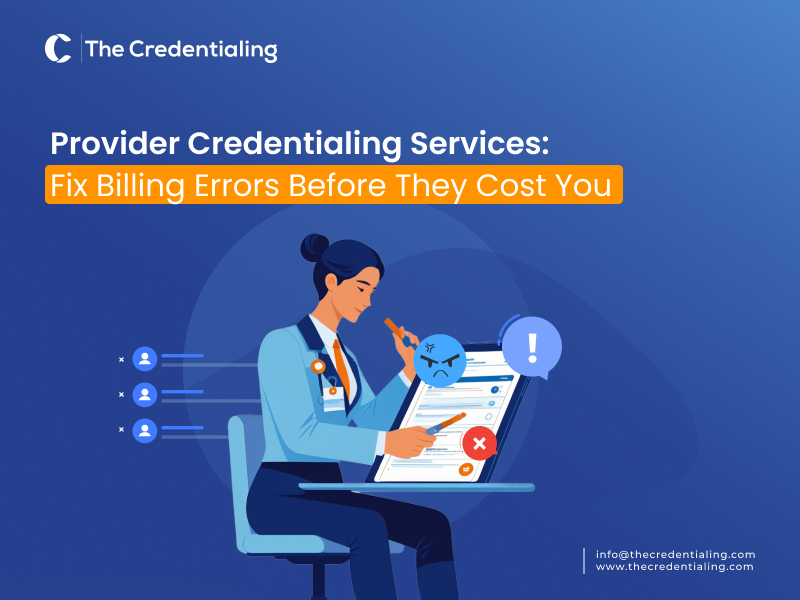 Provider Credentialing Services Fix Billing Errors Before They Cost You