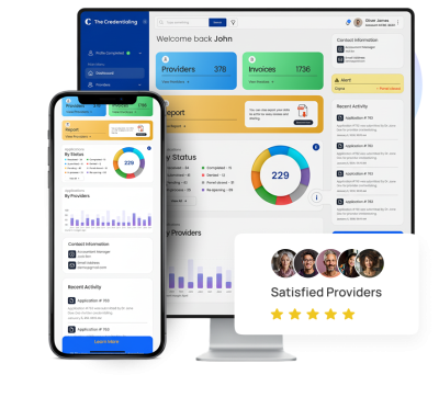 credentialing dashboard